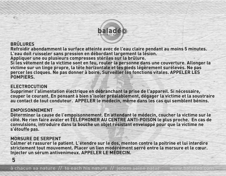 Baladeo PLR031 User Manual | Page 8 / 26