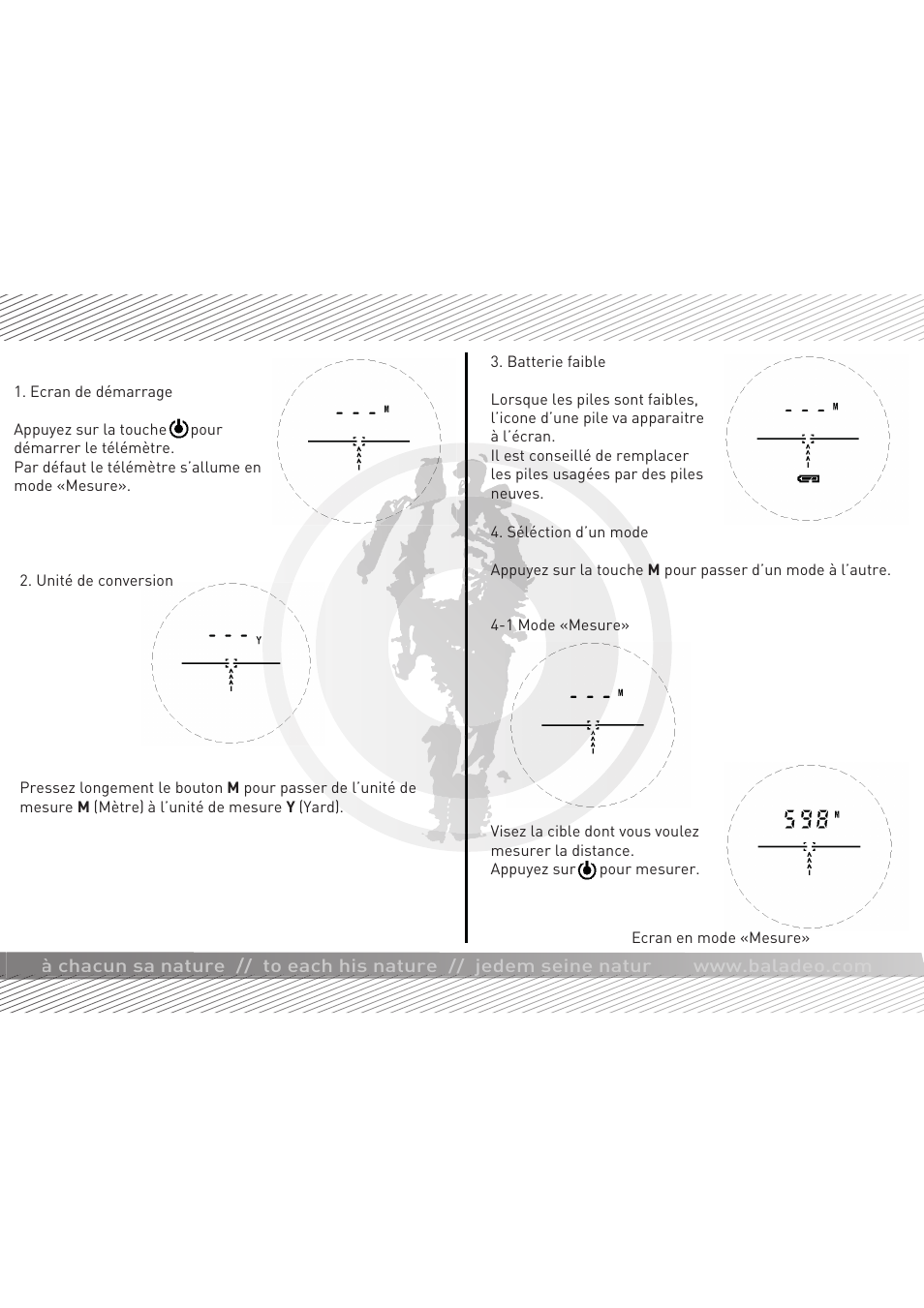 Baladeo PLR608 User Manual | Page 3 / 13