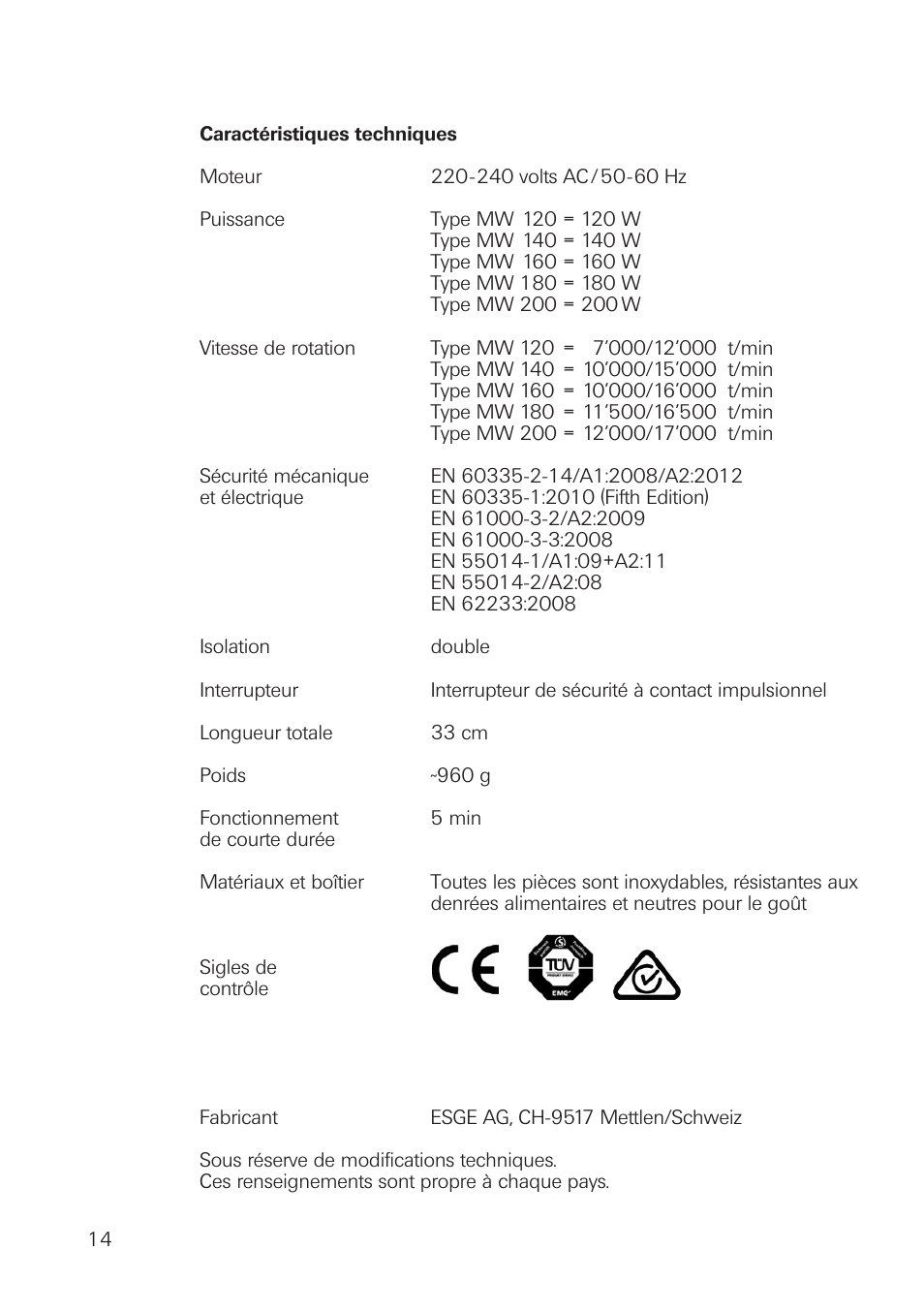 bamix Basic User Manual | Page 14 / 24