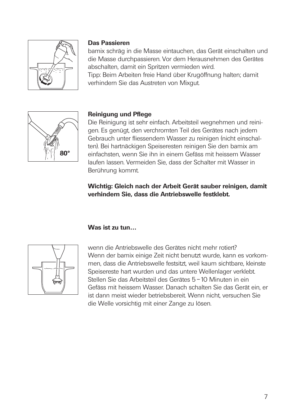 bamix Basic User Manual | Page 7 / 24