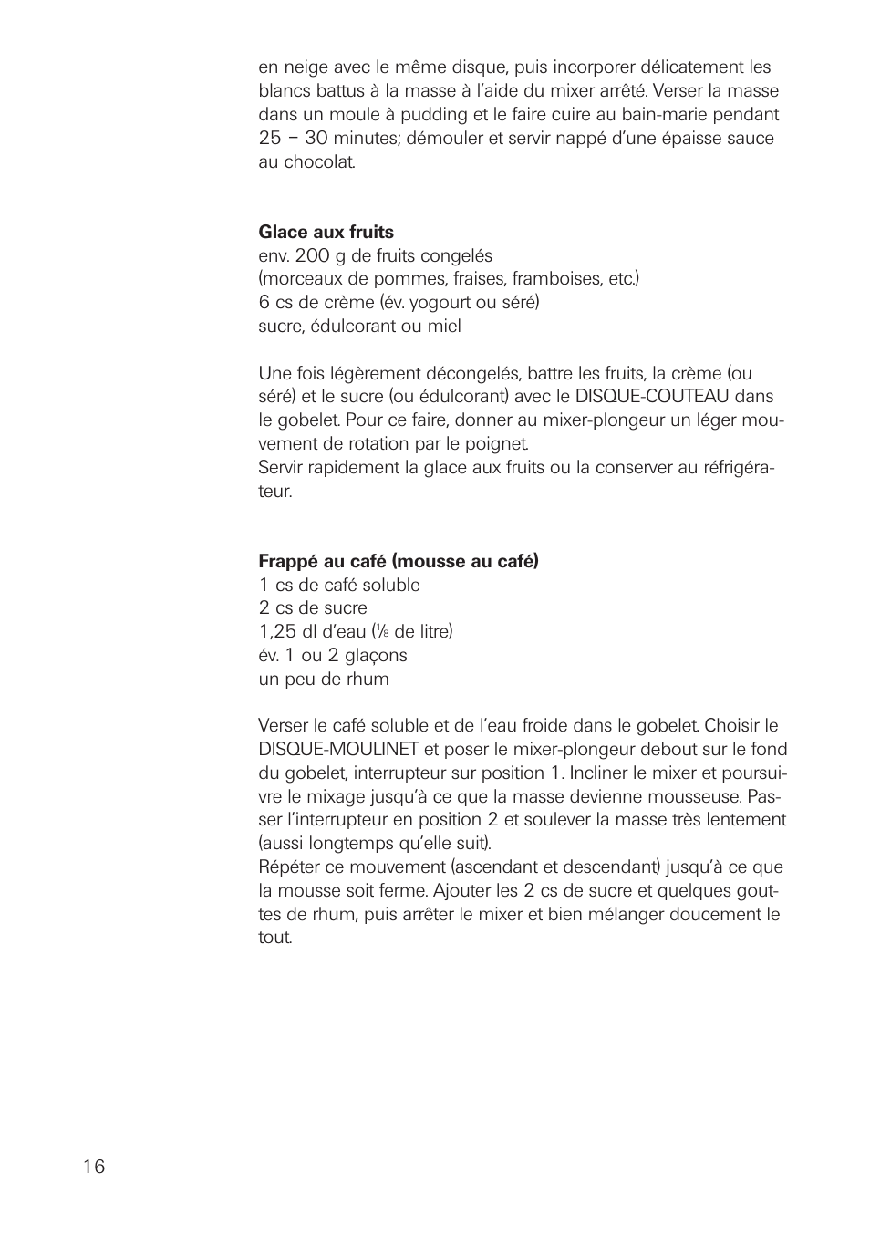 bamix Rezepte User Manual | Page 16 / 48