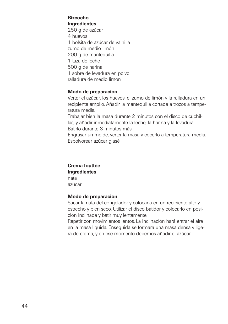 bamix Rezepte User Manual | Page 44 / 48