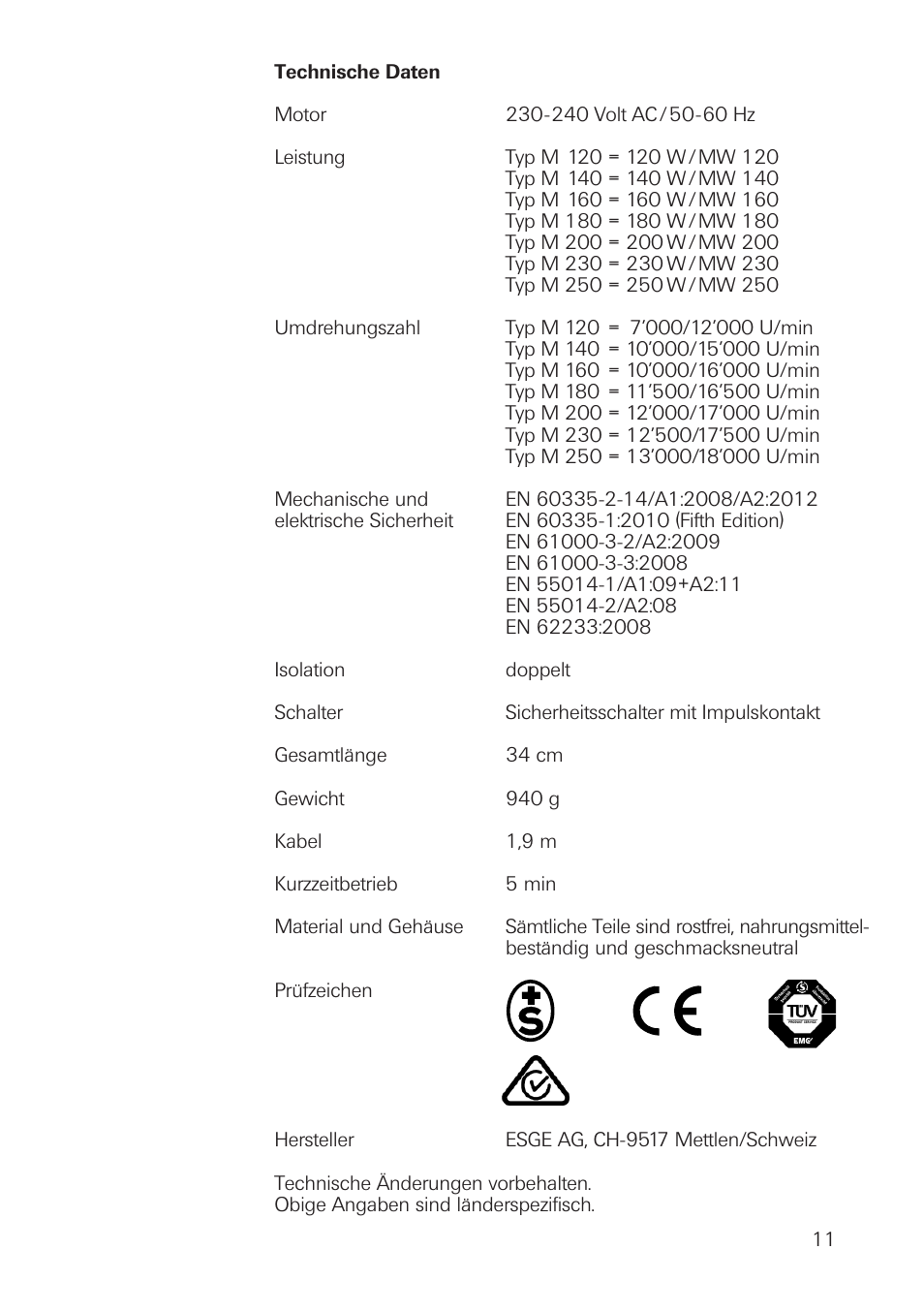 bamix DeLuxe User Manual | Page 11 / 40