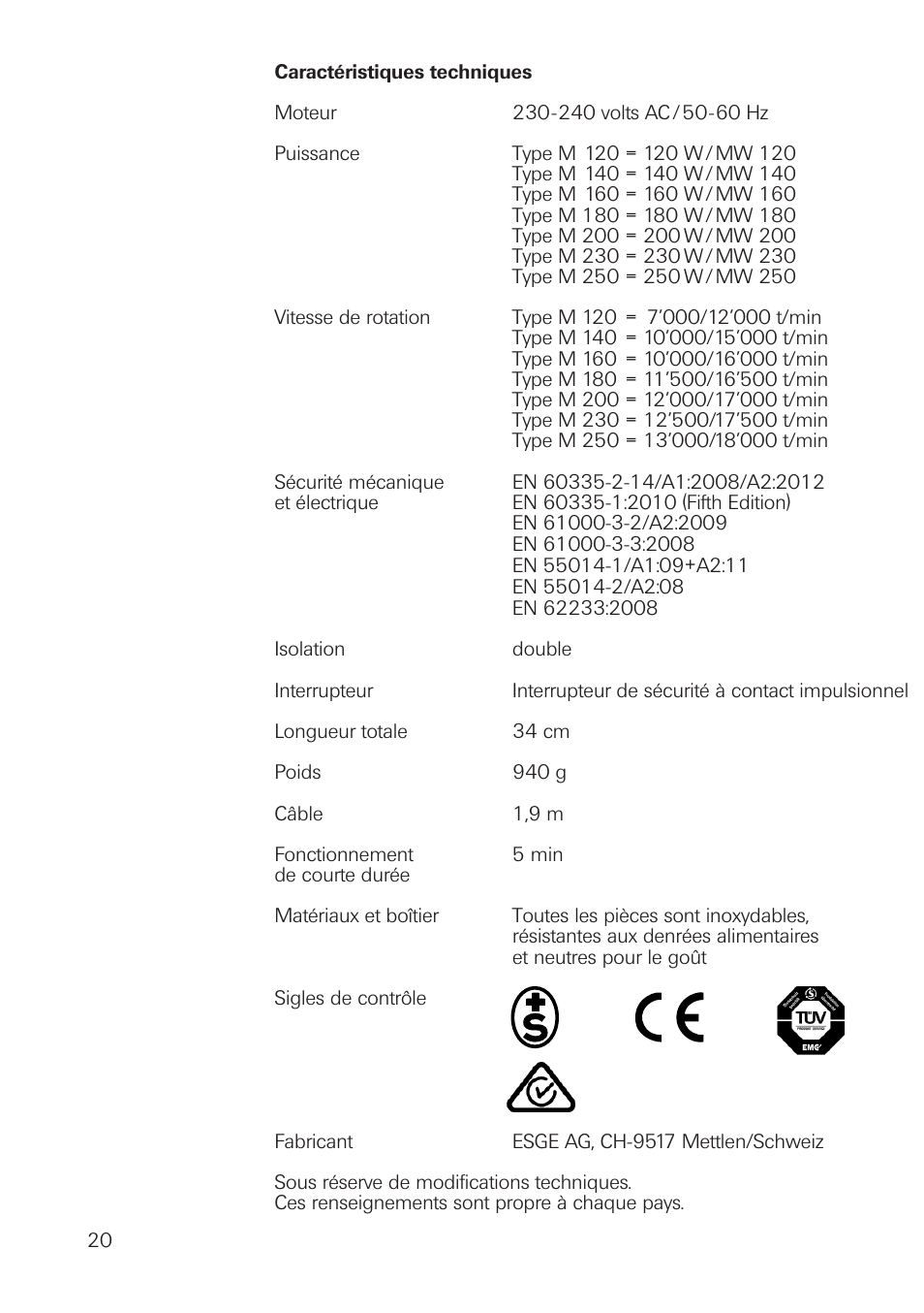 bamix DeLuxe User Manual | Page 20 / 40