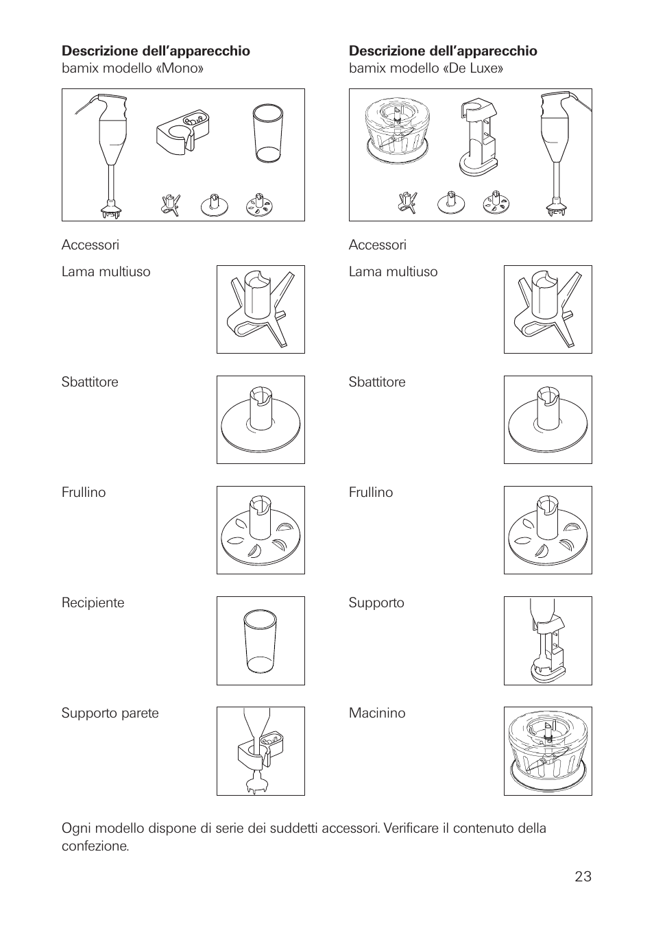 bamix DeLuxe User Manual | Page 23 / 40
