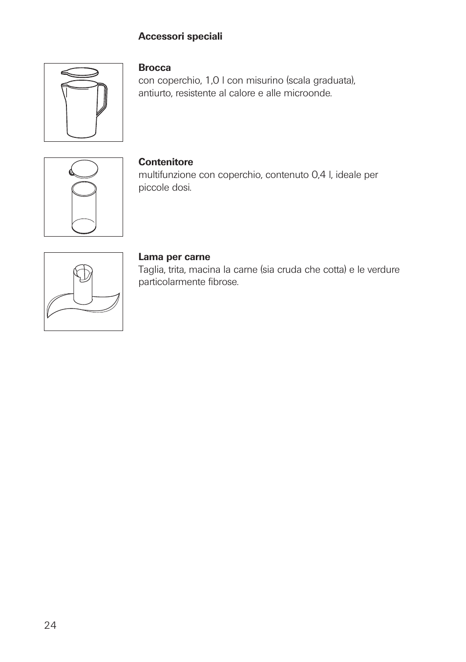 bamix DeLuxe User Manual | Page 24 / 40