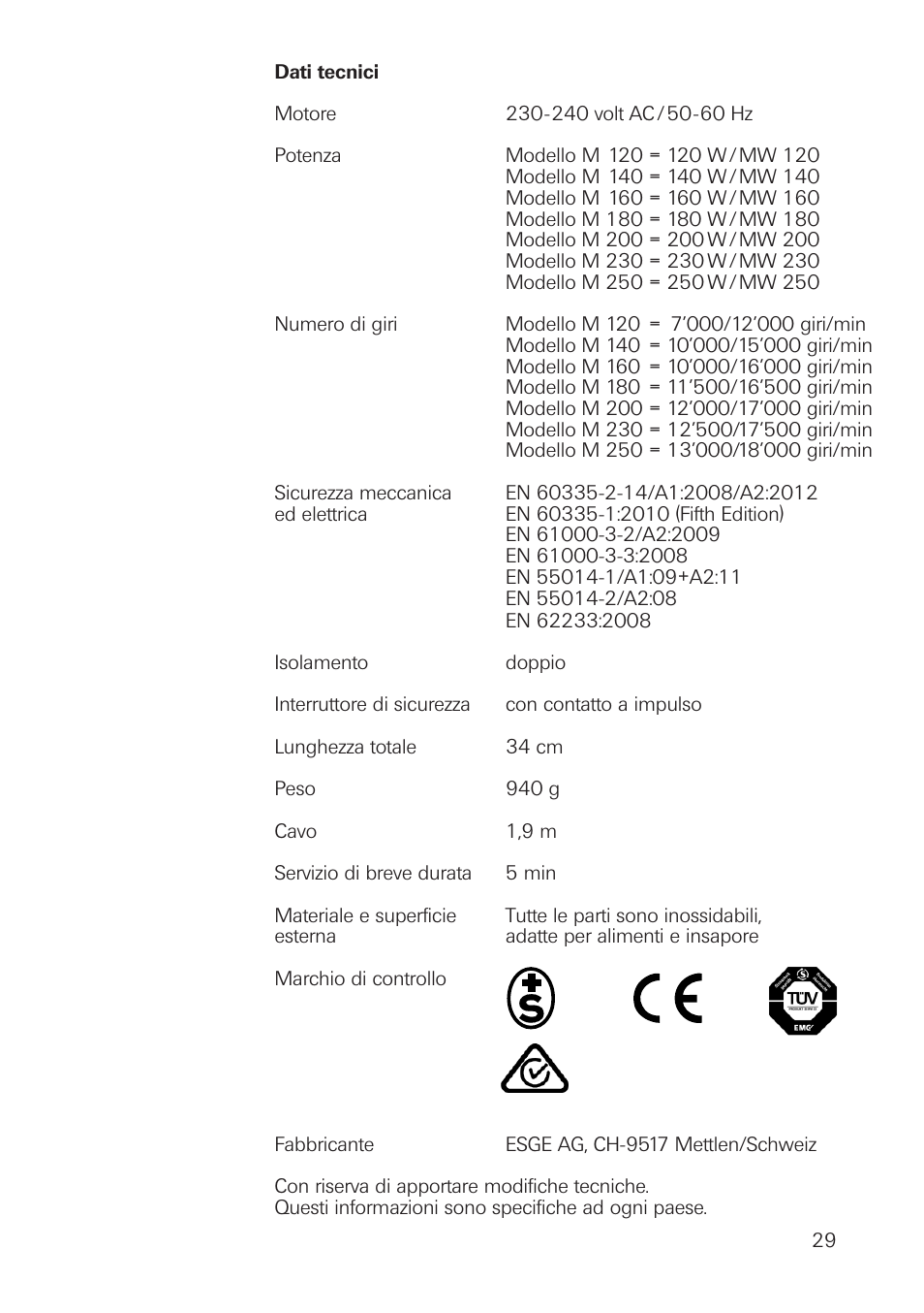 bamix DeLuxe User Manual | Page 29 / 40