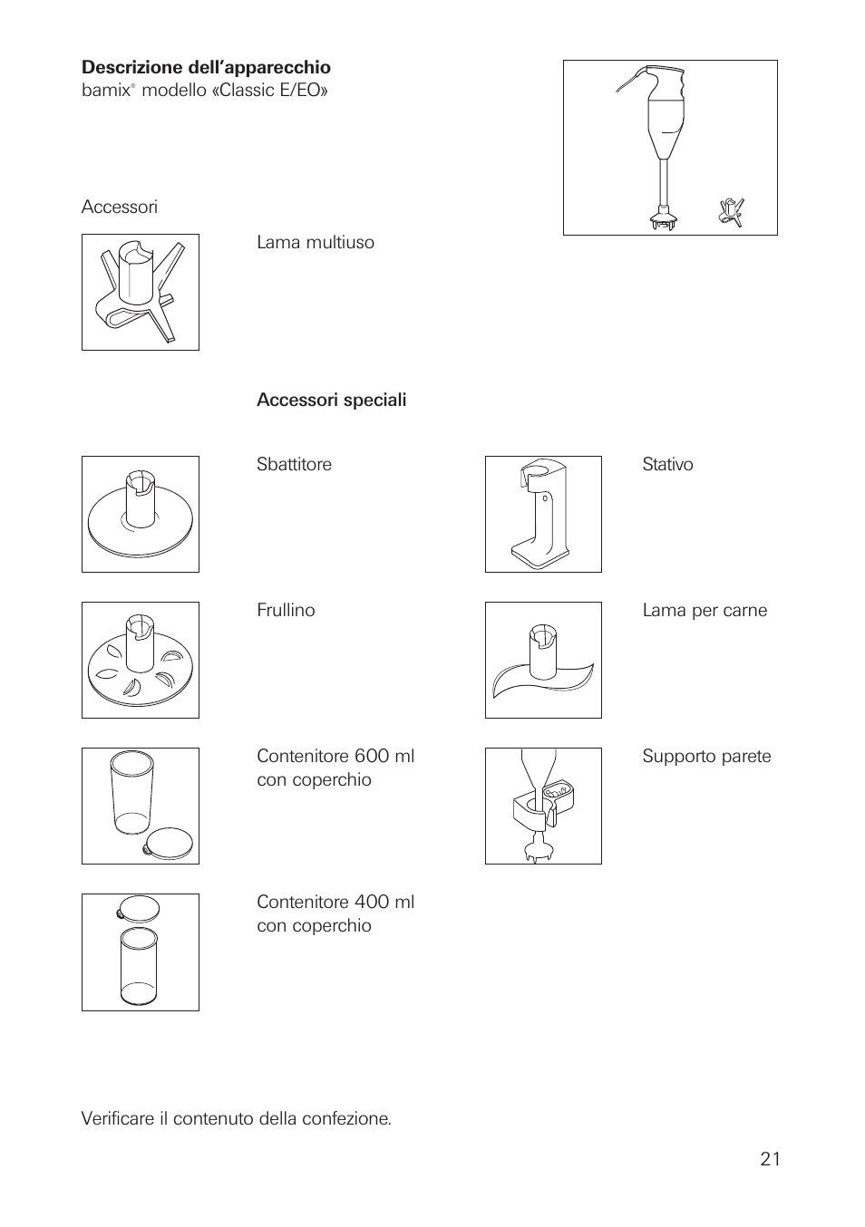 bamix Classic User Manual | Page 21 / 36