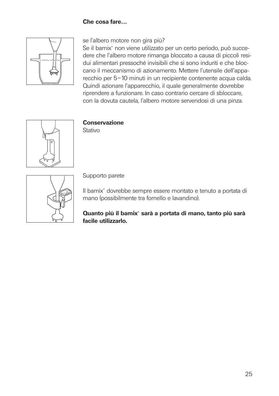 bamix Classic User Manual | Page 25 / 36