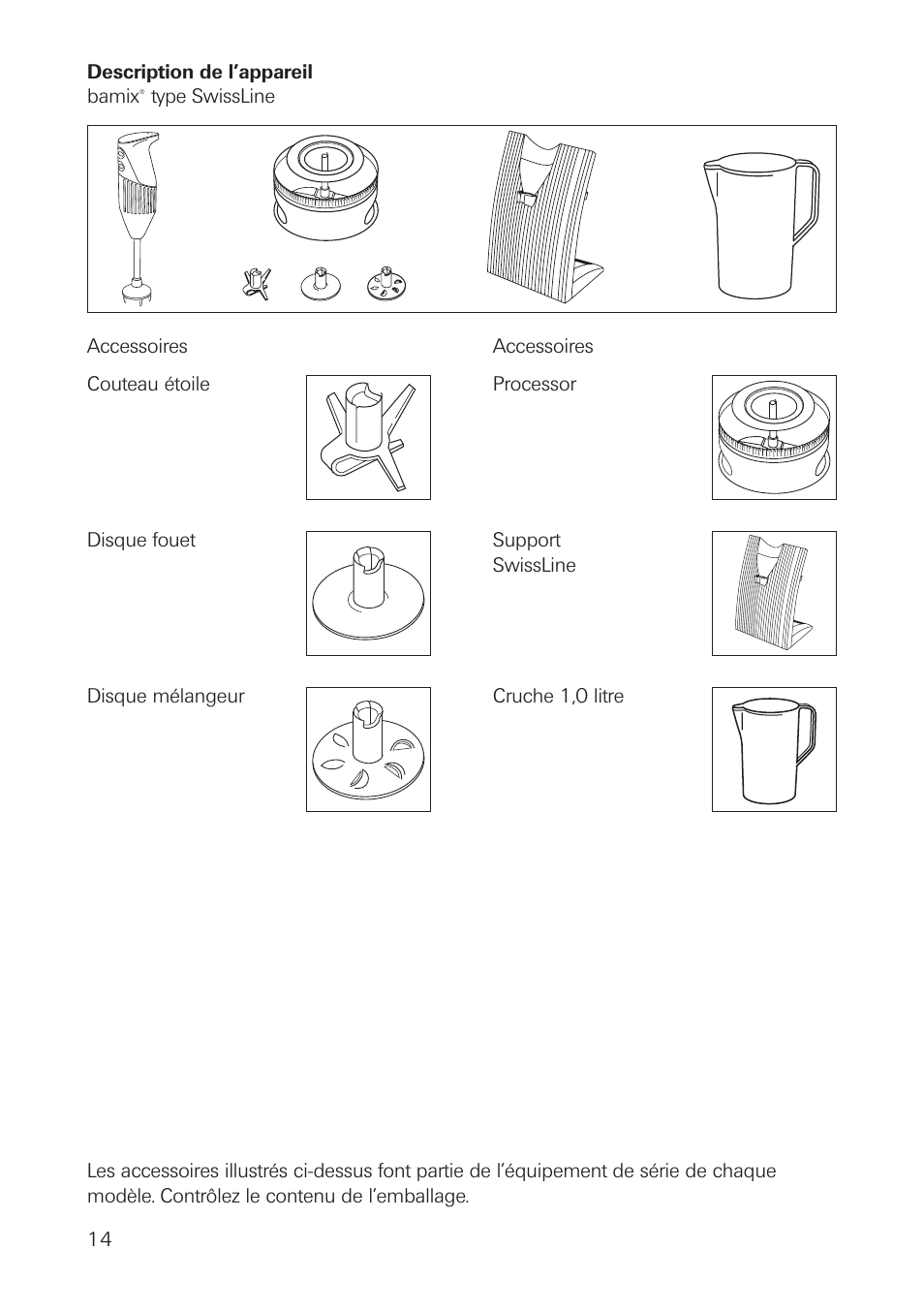 bamix SwissLine User Manual | Page 14 / 40