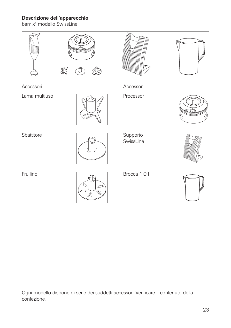 bamix SwissLine User Manual | Page 23 / 40