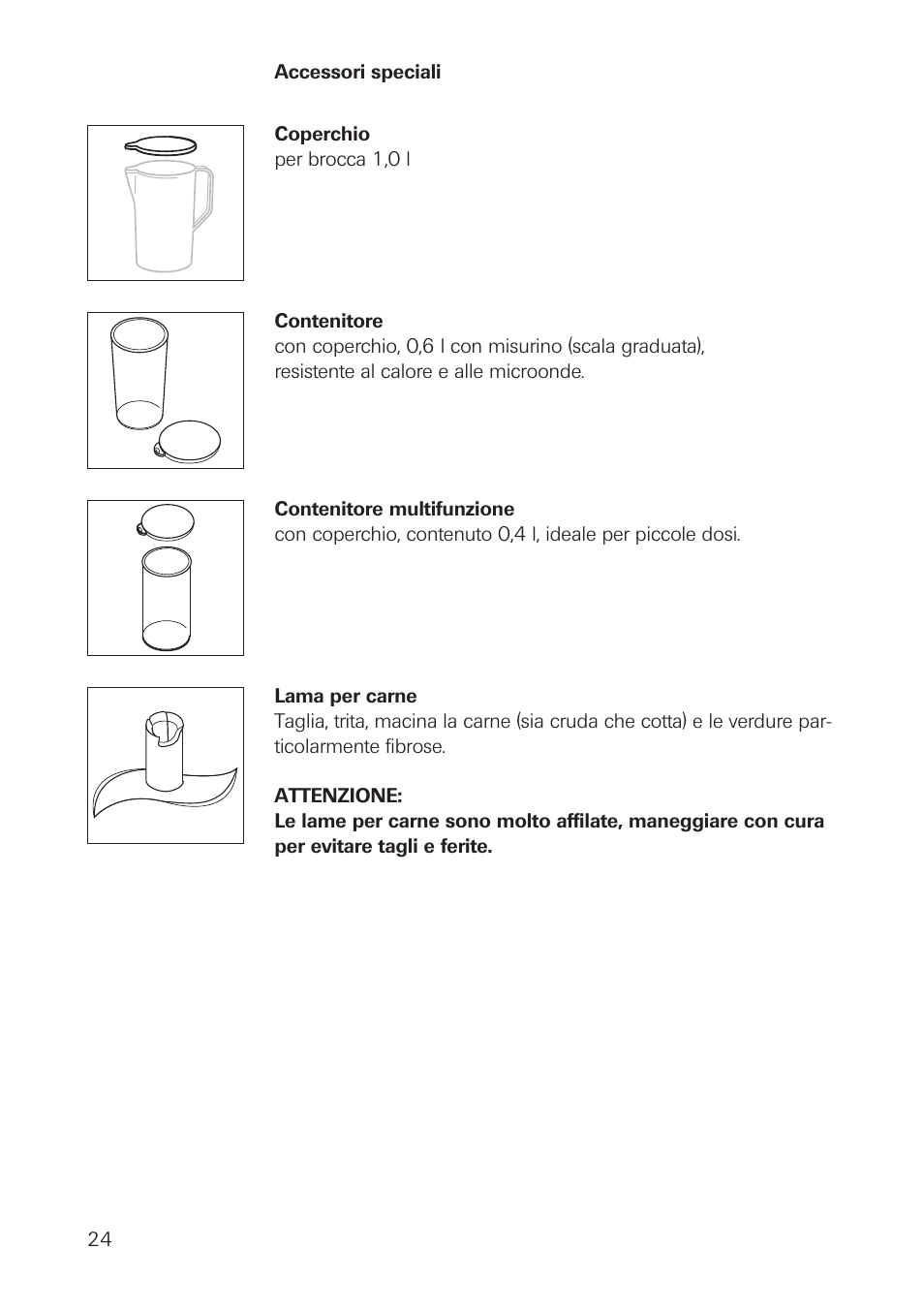 bamix SwissLine User Manual | Page 24 / 40