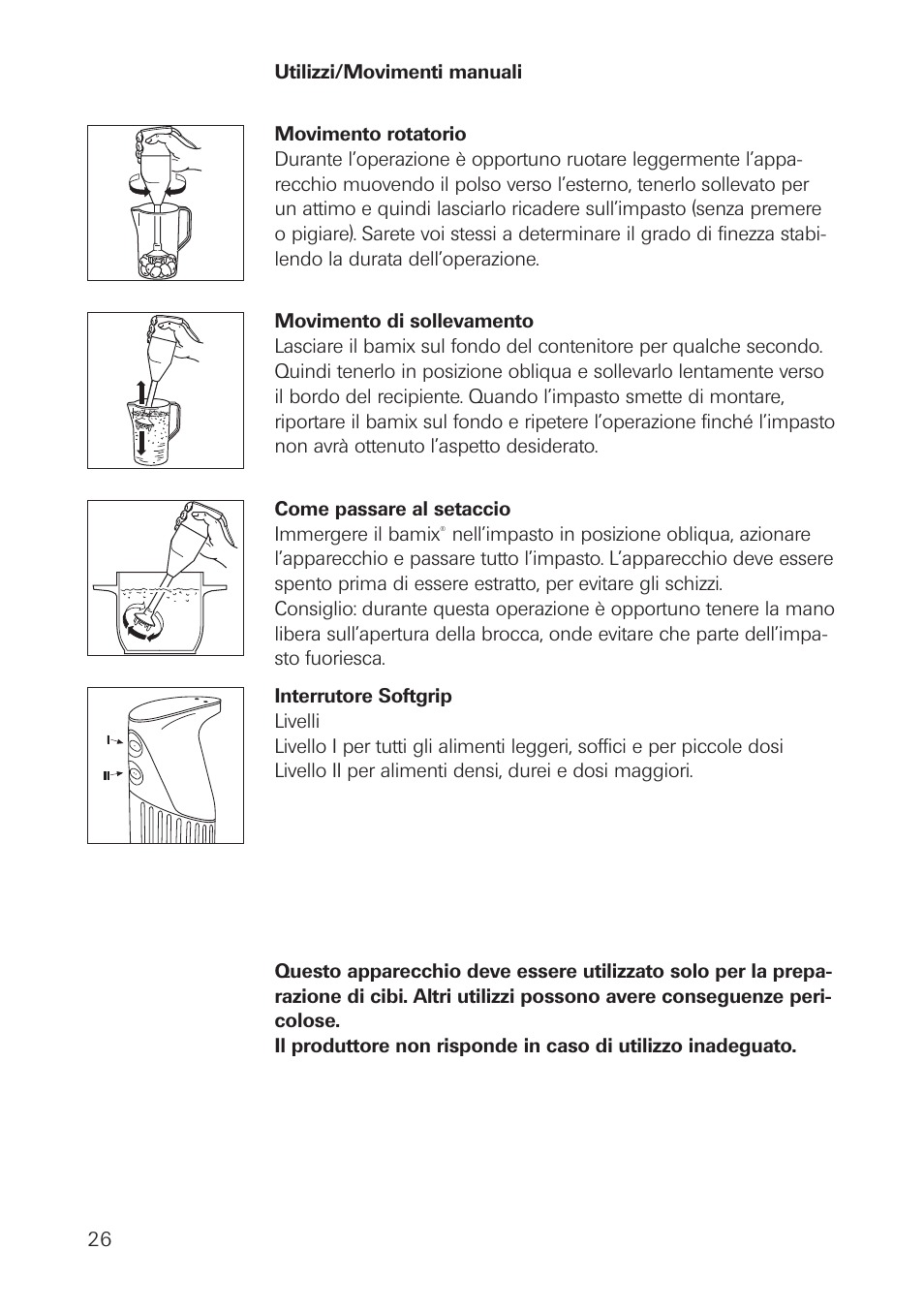 bamix SwissLine User Manual | Page 26 / 40