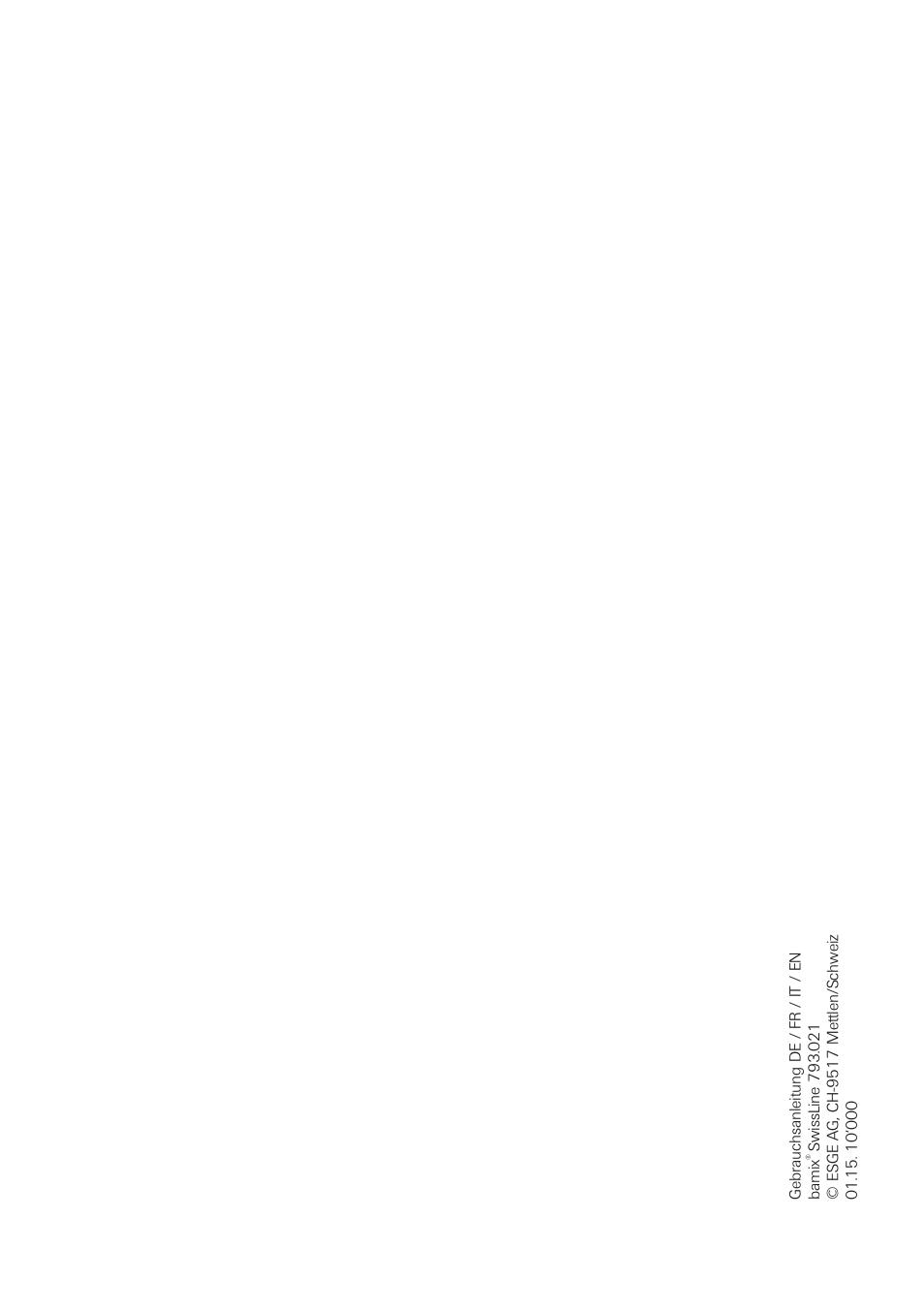 bamix SwissLine User Manual | Page 40 / 40