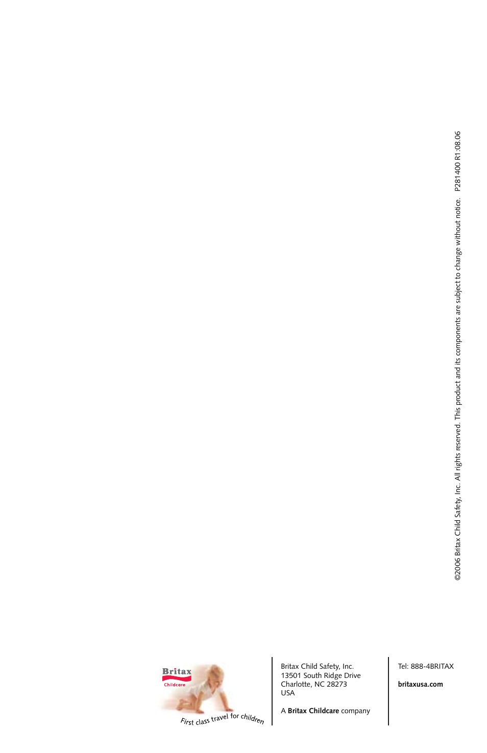 Britax Monarch User Manual | Page 20 / 20