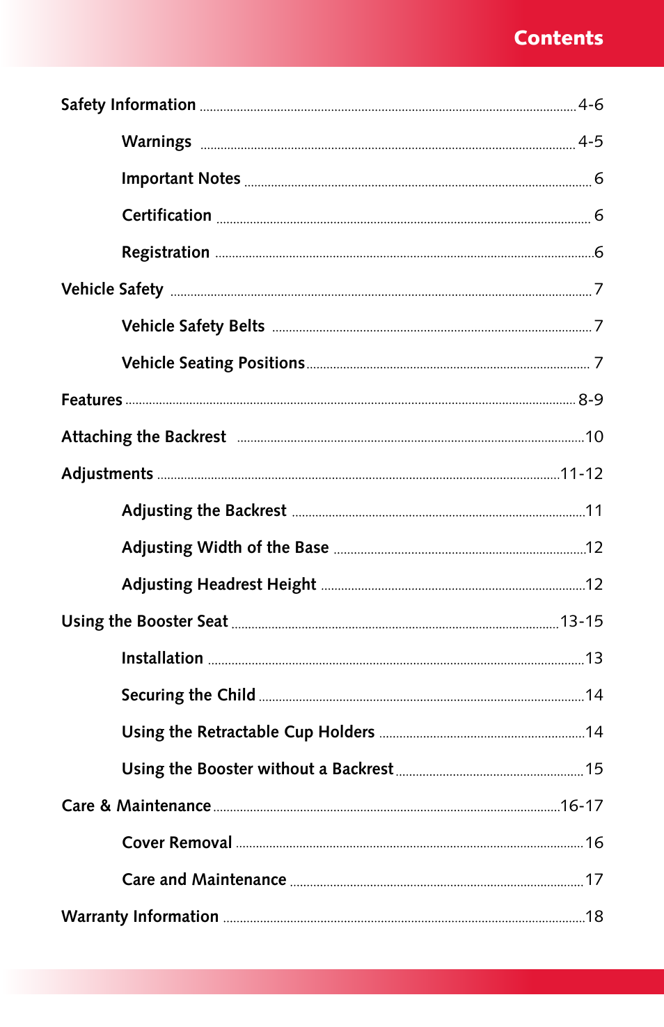 Britax Monarch User Manual | Page 3 / 20