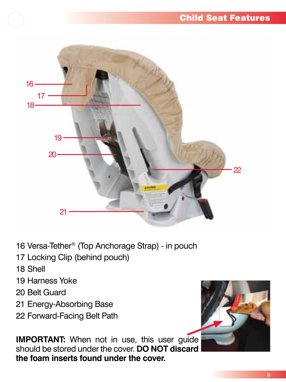 Britax ROUND ABOUT 50 User Manual | Page 11 / 48