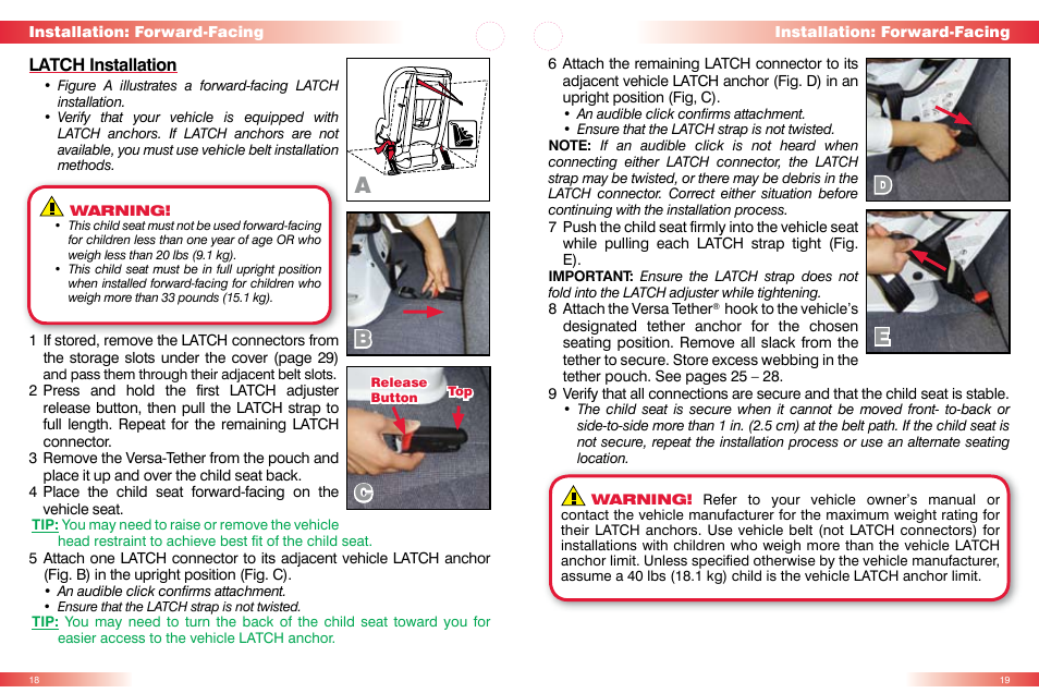 Ed b | Britax MARATHON CS User Manual | Page 11 / 23