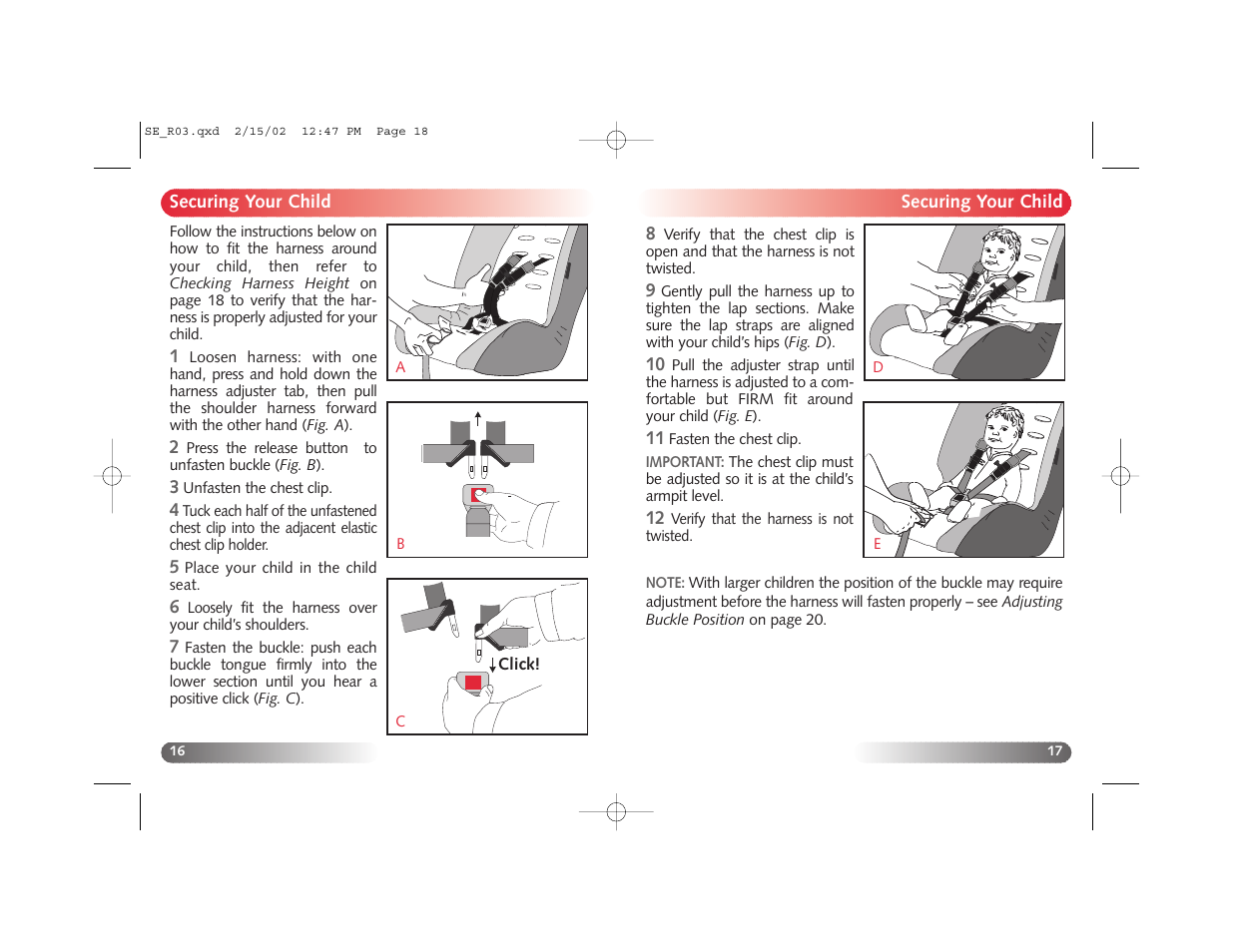 Britax Super Elite User Manual | Page 10 / 17