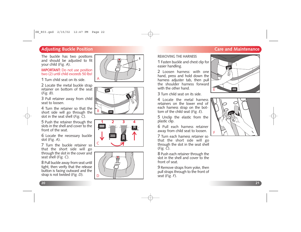 Britax Super Elite User Manual | Page 12 / 17