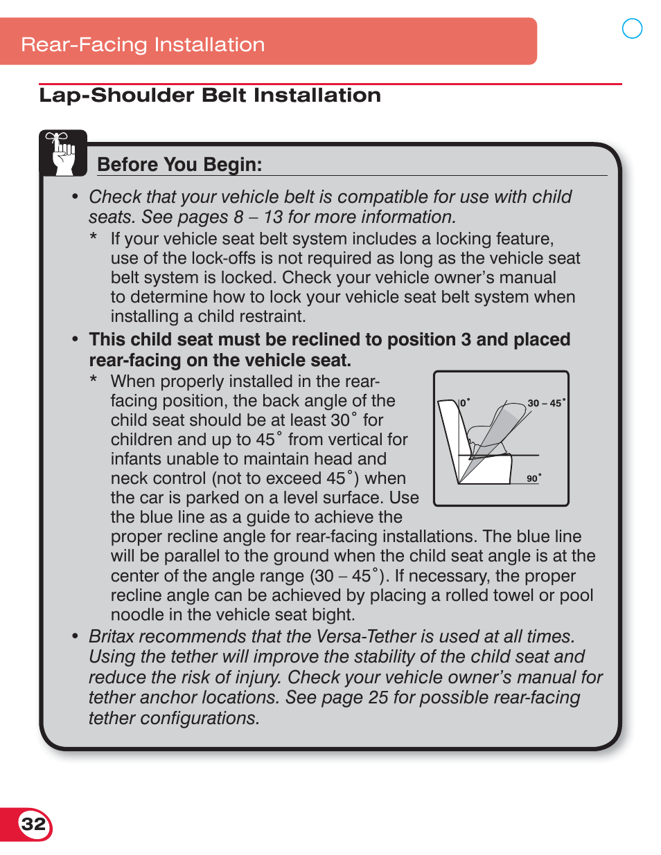 Britax BOULEVARD 70 User Manual | Page 34 / 70