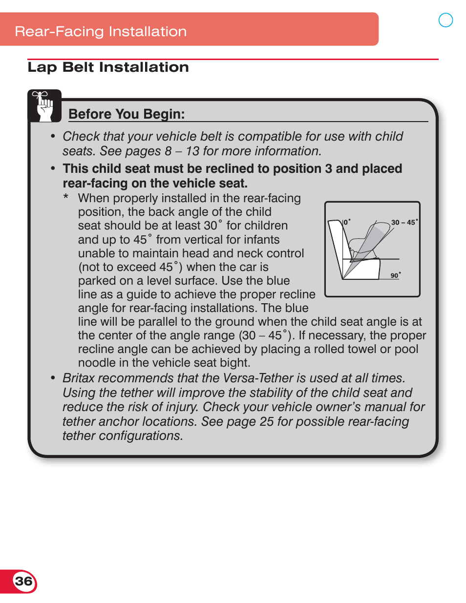 Britax BOULEVARD 70 User Manual | Page 38 / 70