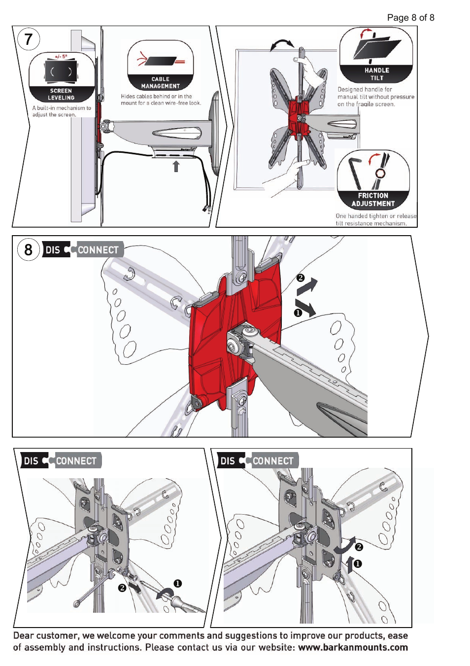 Barkan Mounting 53 User Manual | Page 8 / 8