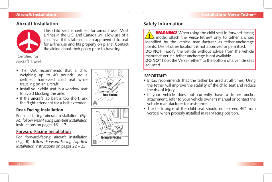 Britax Car Seat User Manual | Page 14 / 23