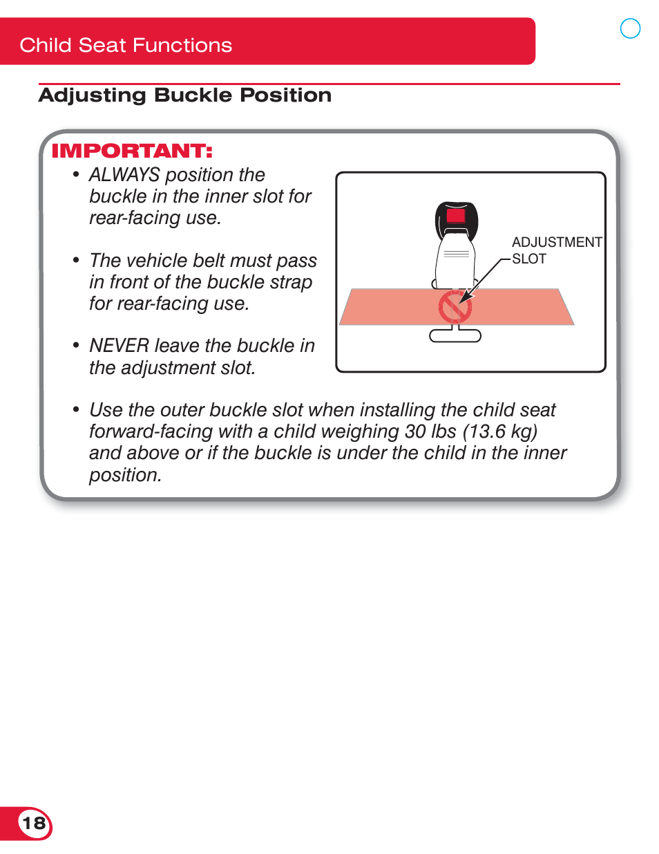 Britax ROUNDABOUT 55 User Manual | Page 20 / 70