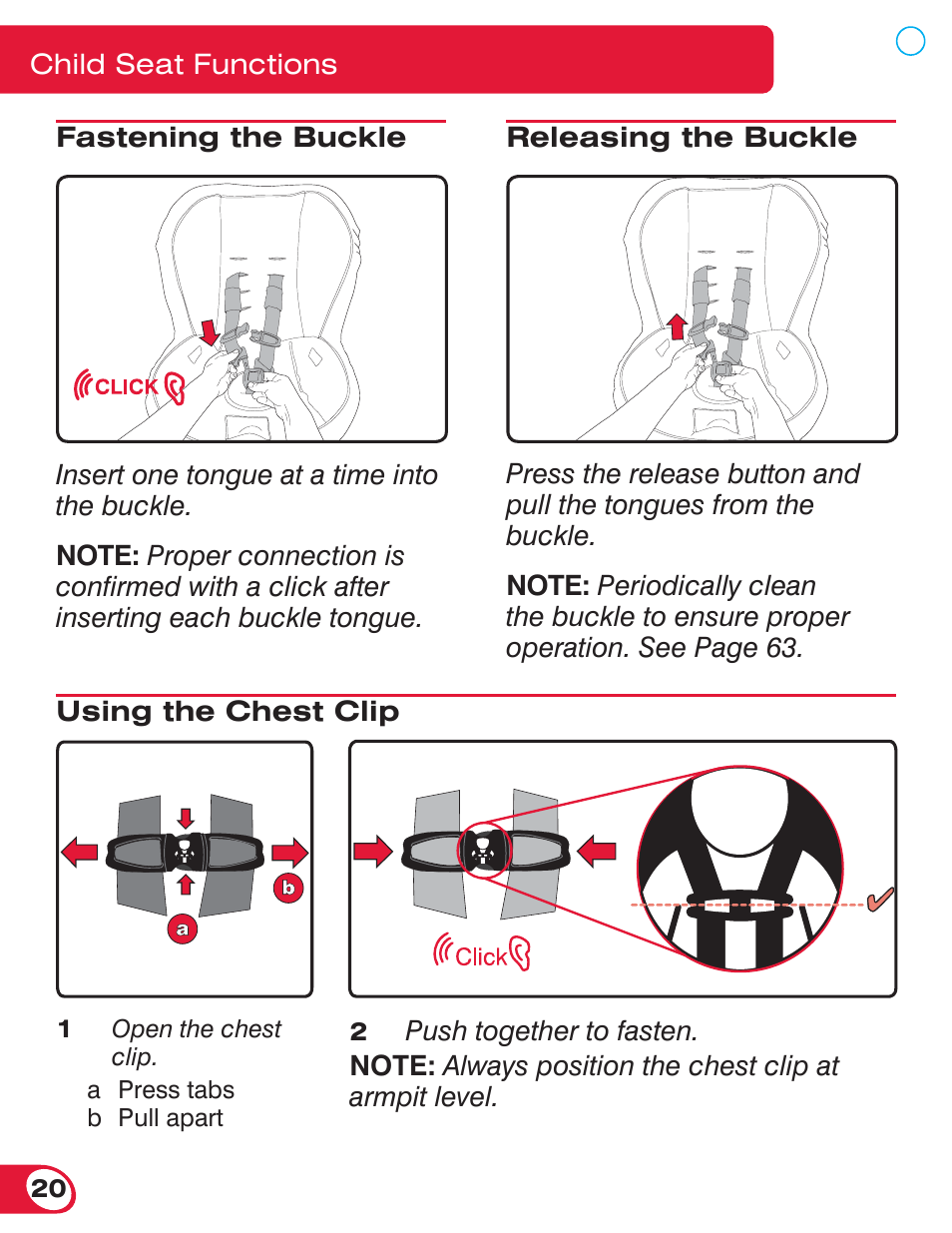 Britax ROUNDABOUT 55 User Manual | Page 22 / 70