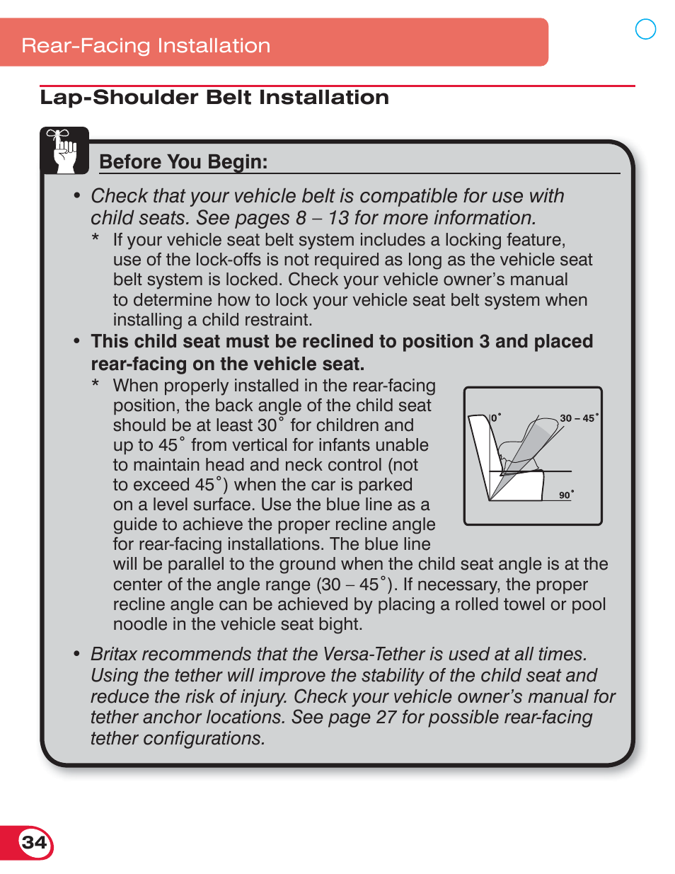 Britax ROUNDABOUT 55 User Manual | Page 36 / 70