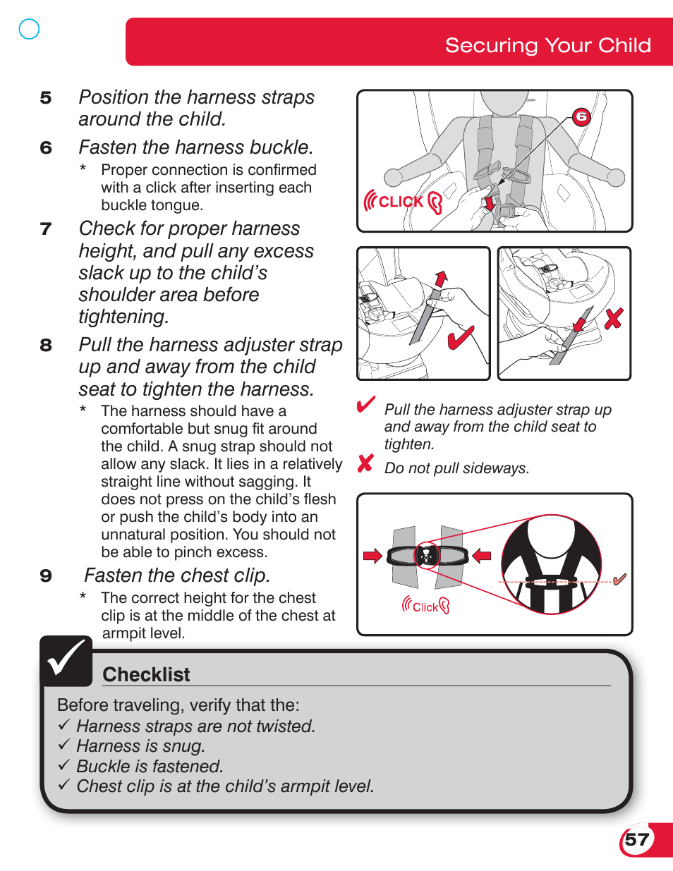 Britax ROUNDABOUT 55 User Manual | Page 59 / 70