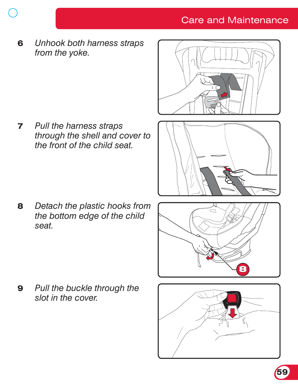 Britax ROUNDABOUT 55 User Manual | Page 61 / 70
