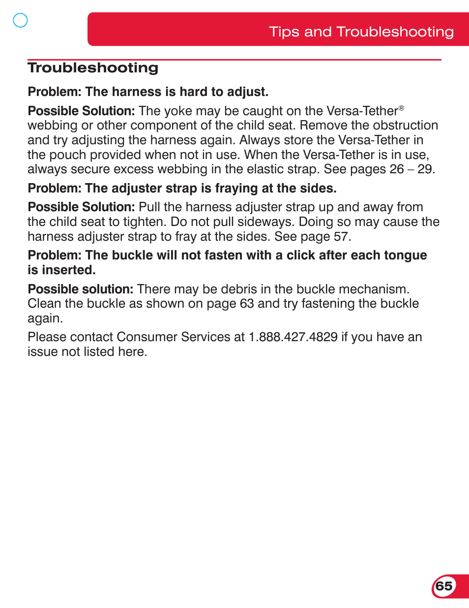 Britax ROUNDABOUT 55 User Manual | Page 67 / 70