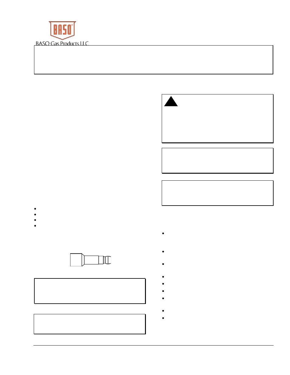 BASO BG1600M51EF-1AA User Manual | 19 pages