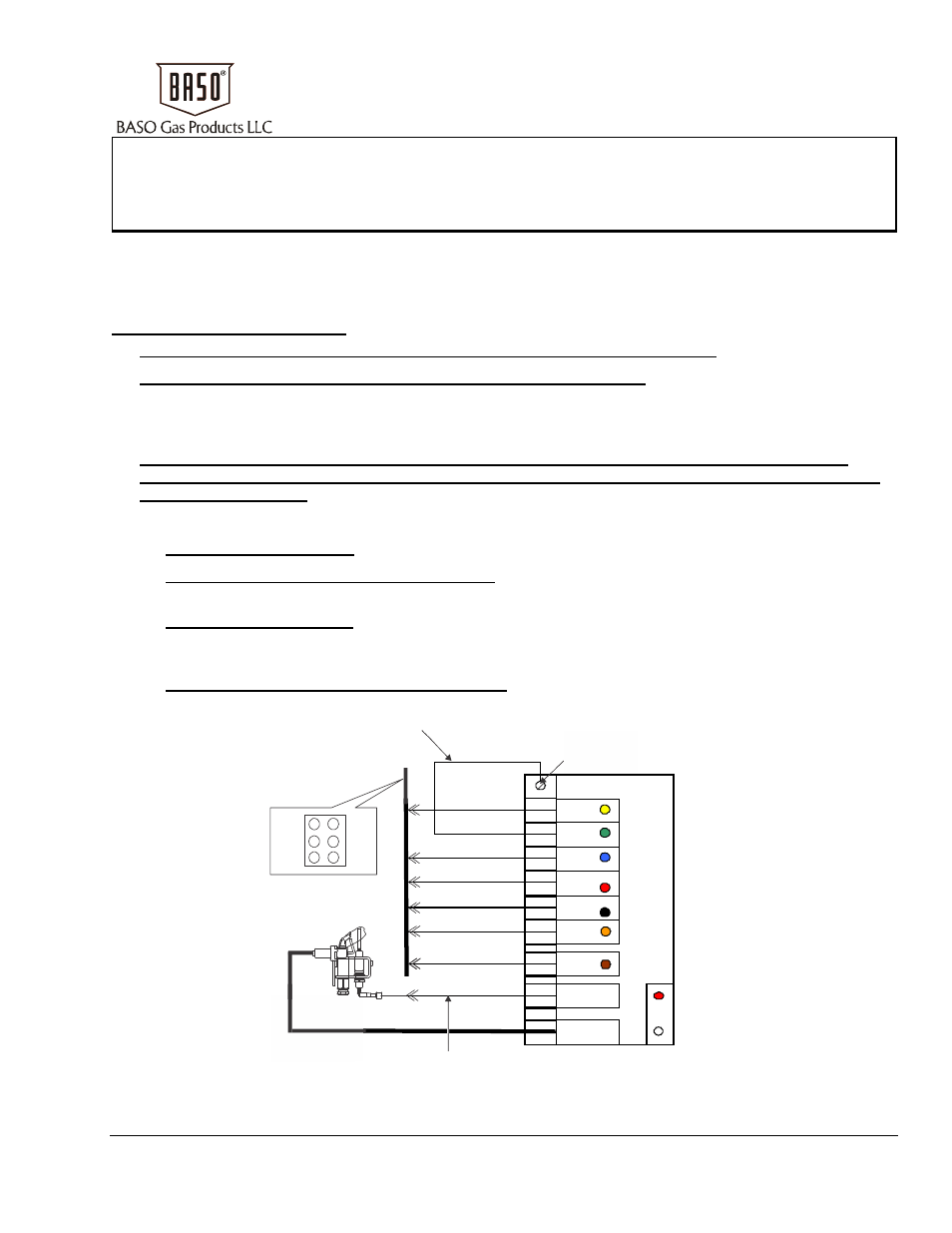 BASO BGN891 User Manual | 2 pages