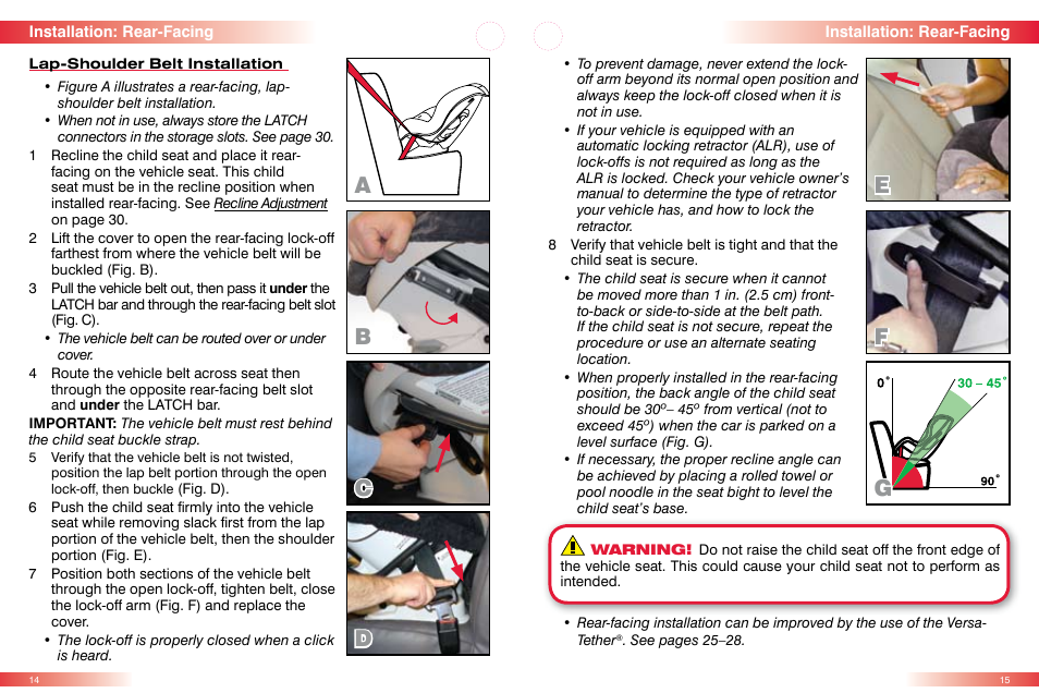 Britax BOULEVARD CS User Manual | Page 9 / 24