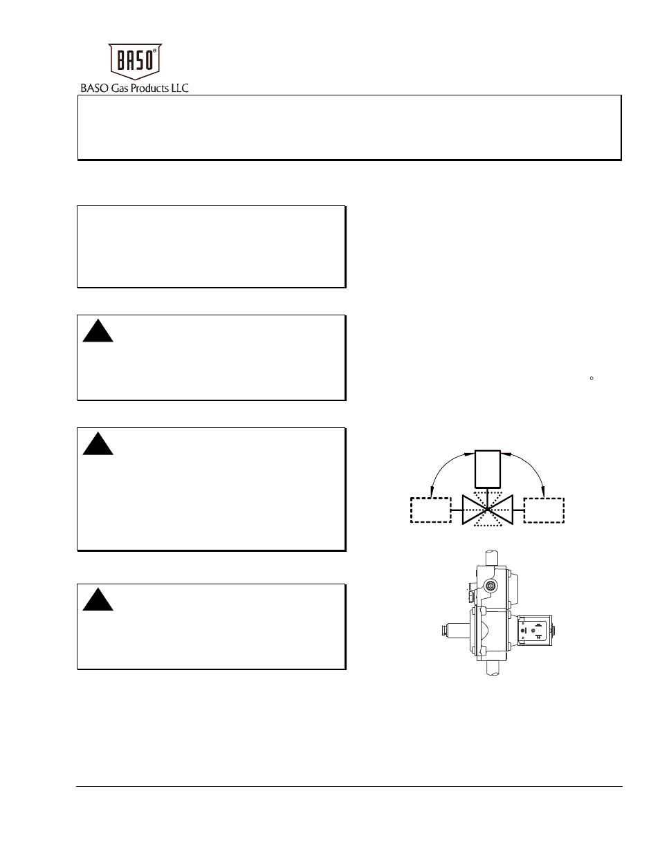 BASO BGC258 Series BASOTROL User Manual | 7 pages