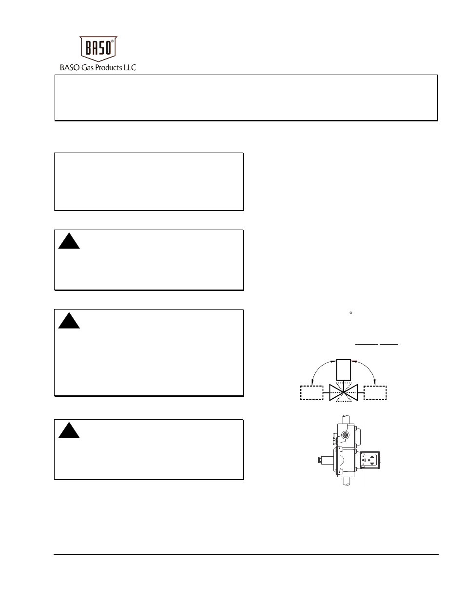 BASO BGC278 Series BASOTROL User Manual | 6 pages