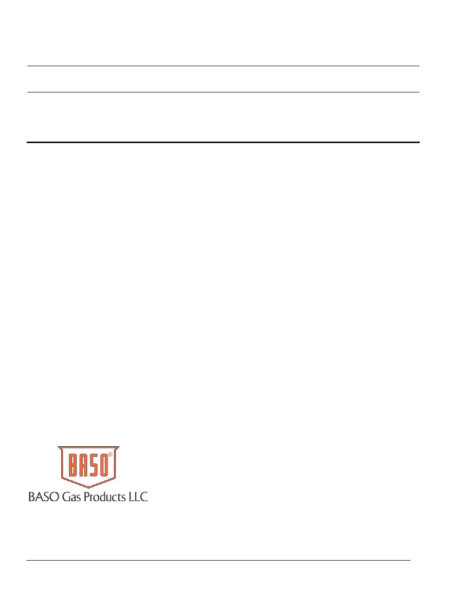 BASO GM7000 Series Multi-function Gas Control Valve User Manual | Page 6 / 6