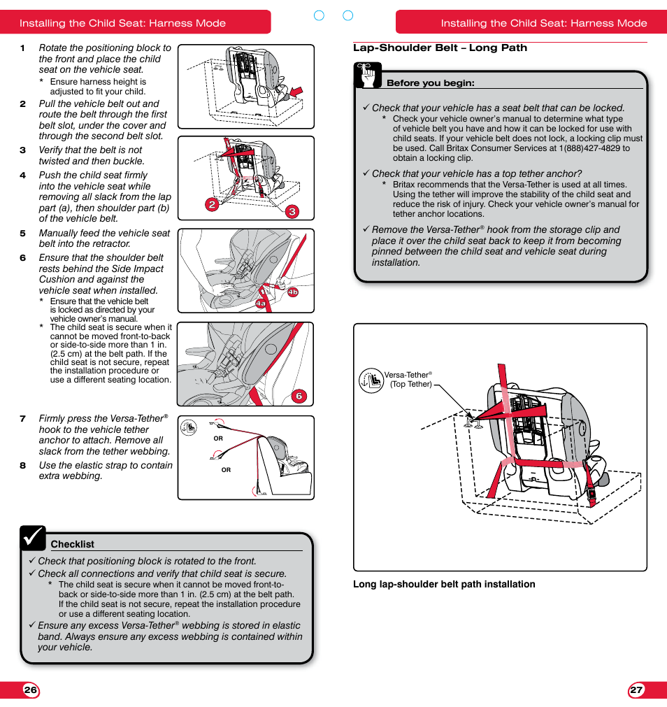 Britax FRONTIER 85 SICT User Manual | Page 15 / 29