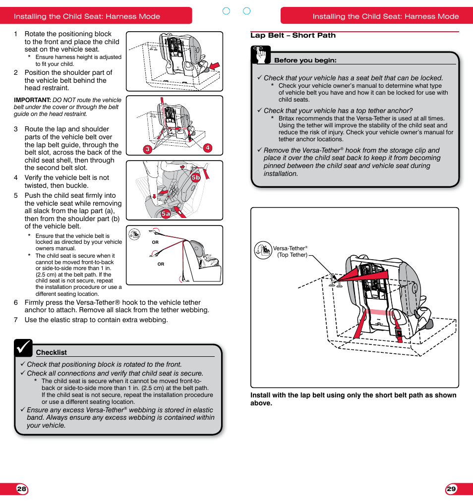 Britax FRONTIER 85 SICT User Manual | Page 16 / 29