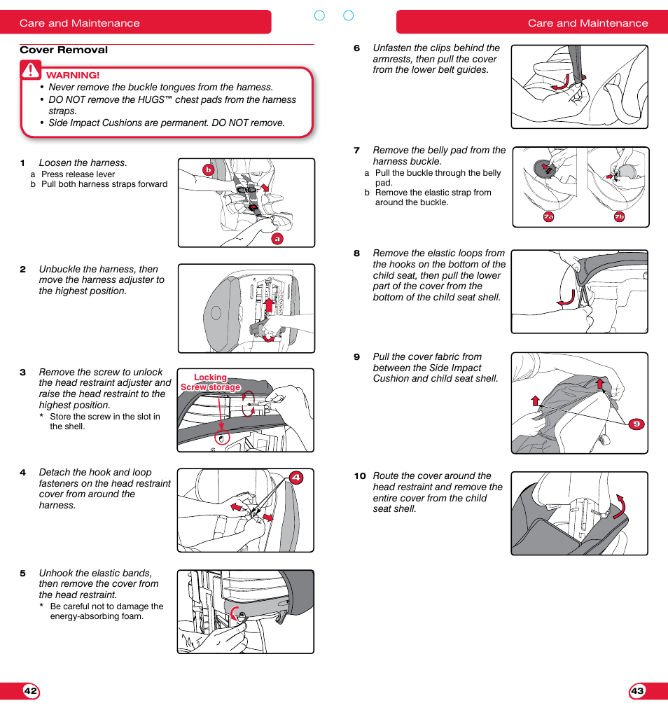 Britax FRONTIER 85 SICT User Manual | Page 23 / 29