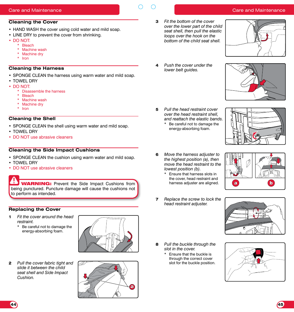 Britax FRONTIER 85 SICT User Manual | Page 24 / 29