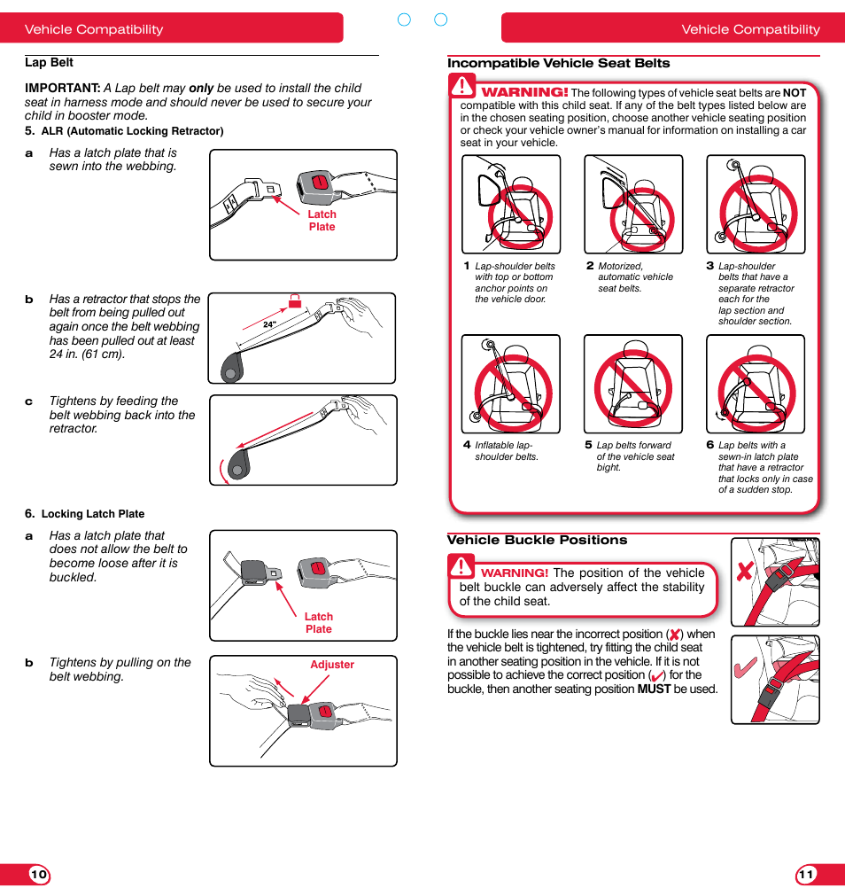 Britax FRONTIER 85 SICT User Manual | Page 7 / 29