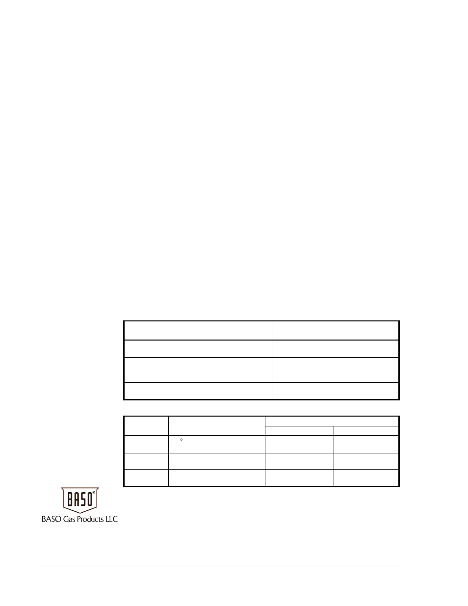 BASO Y75 Series User Manual | Page 2 / 2