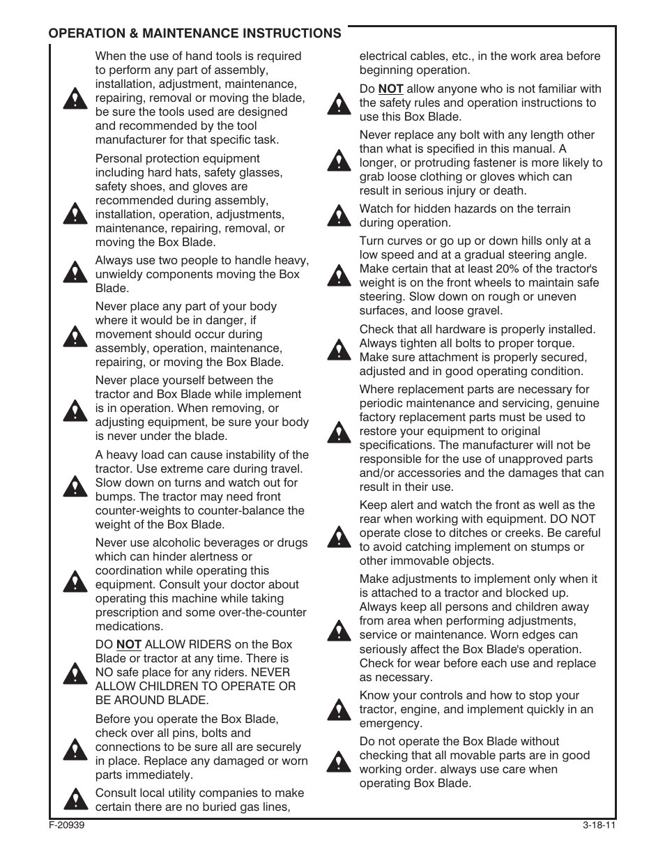 Behlen 80111120YEL User Manual | Page 4 / 9