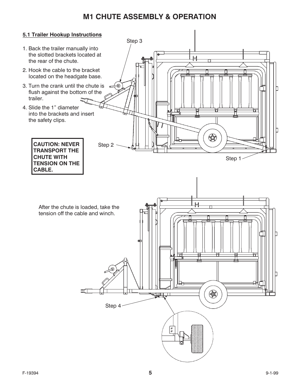 M1 chute assembly & operation | Behlen 62175882 User Manual | Page 6 / 14