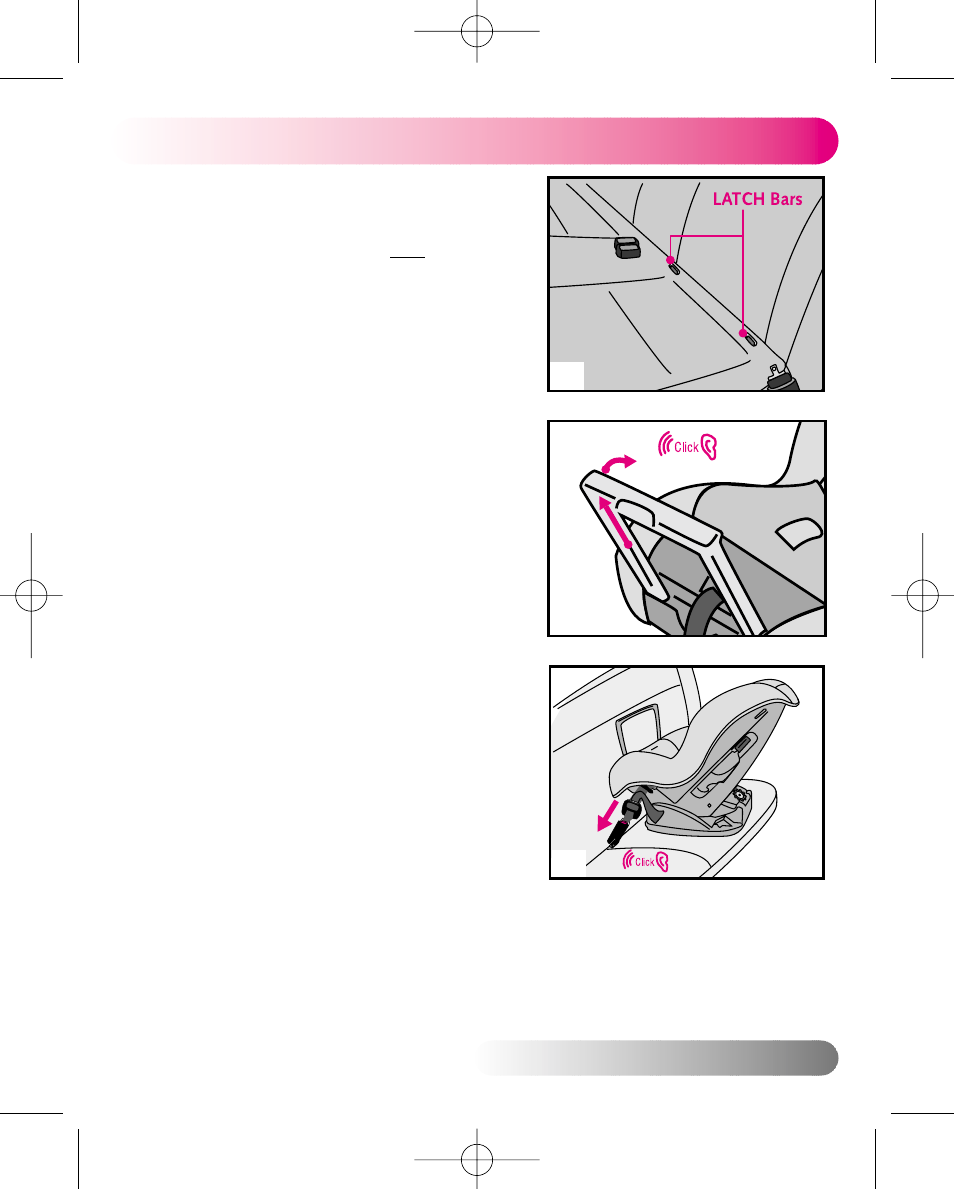 Installation: rear facing | Britax LATCHANCHOR User Manual | Page 12 / 42