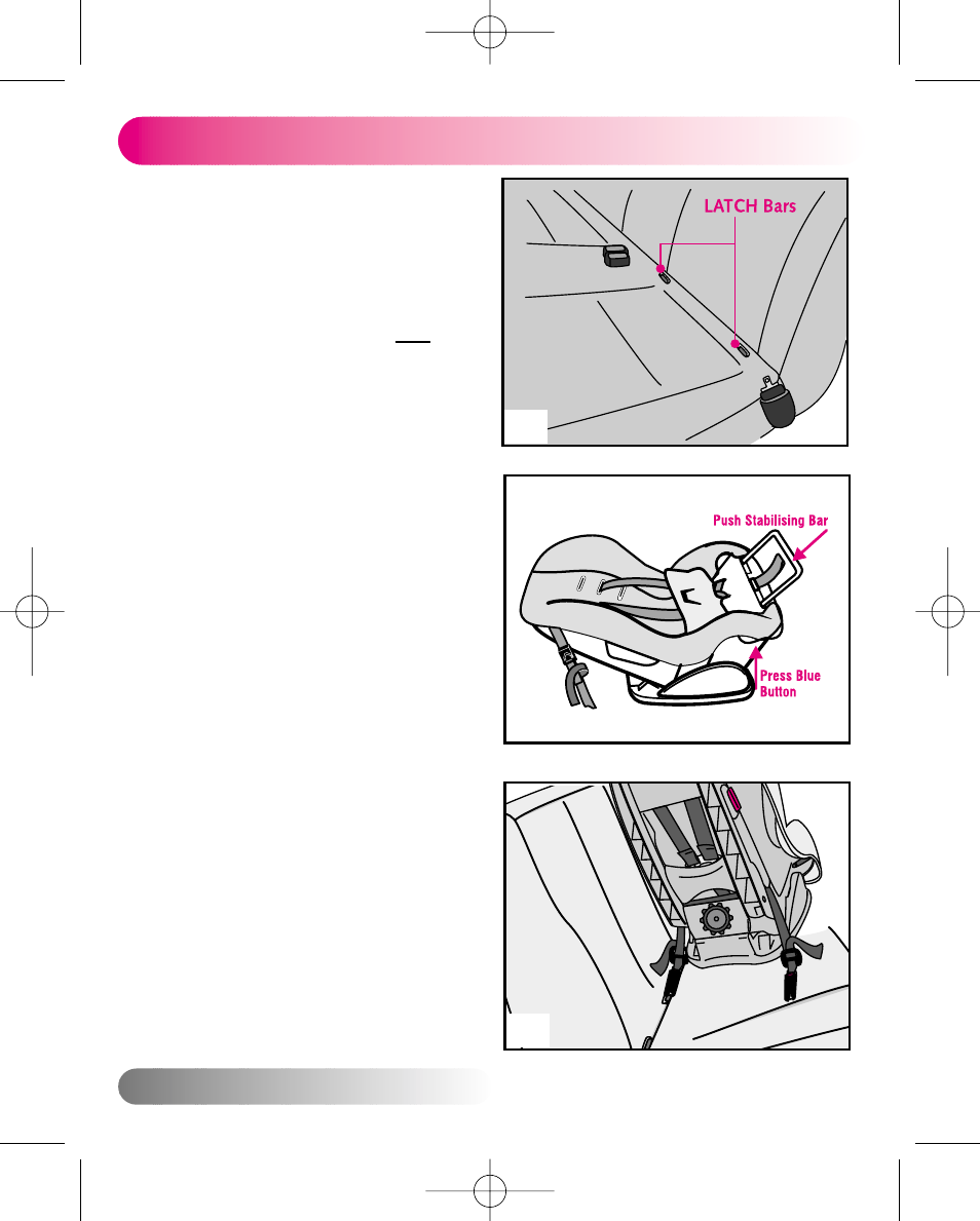 Installation: forward facing | Britax LATCHANCHOR User Manual | Page 19 / 42